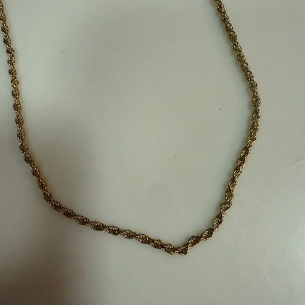 Gold Plated Rope Chain - Picture 8 of 10